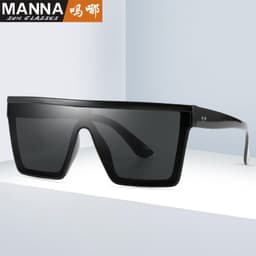 image-Manna 18037 Retro Sunglasses Ocean Lens Unisex Frame