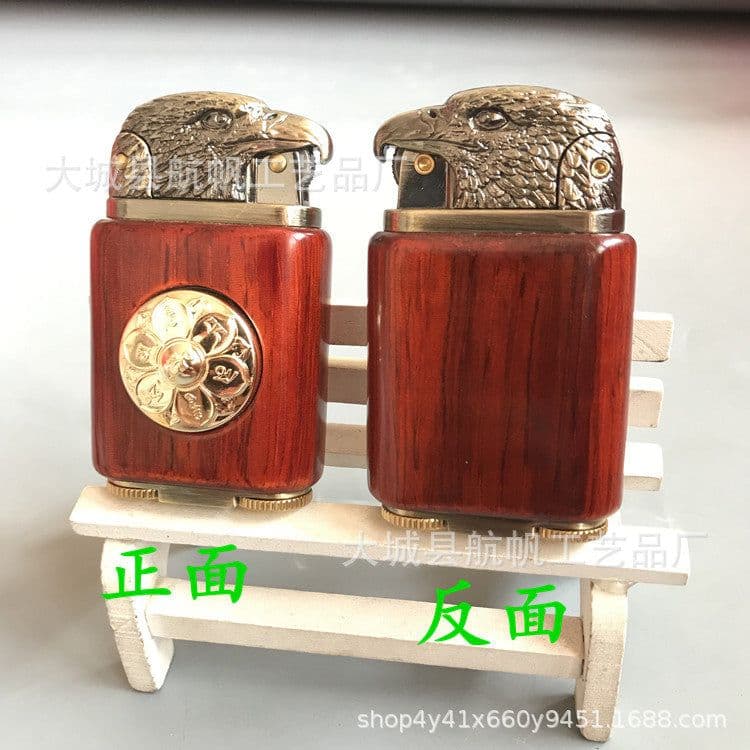 image-Sandalwood Wooden Eagle Relief Sculpture Ornament