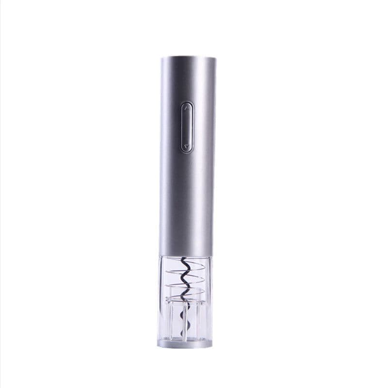 image-Electric Wine Bottle Opener Set with Foil Cutter - Battery Powered