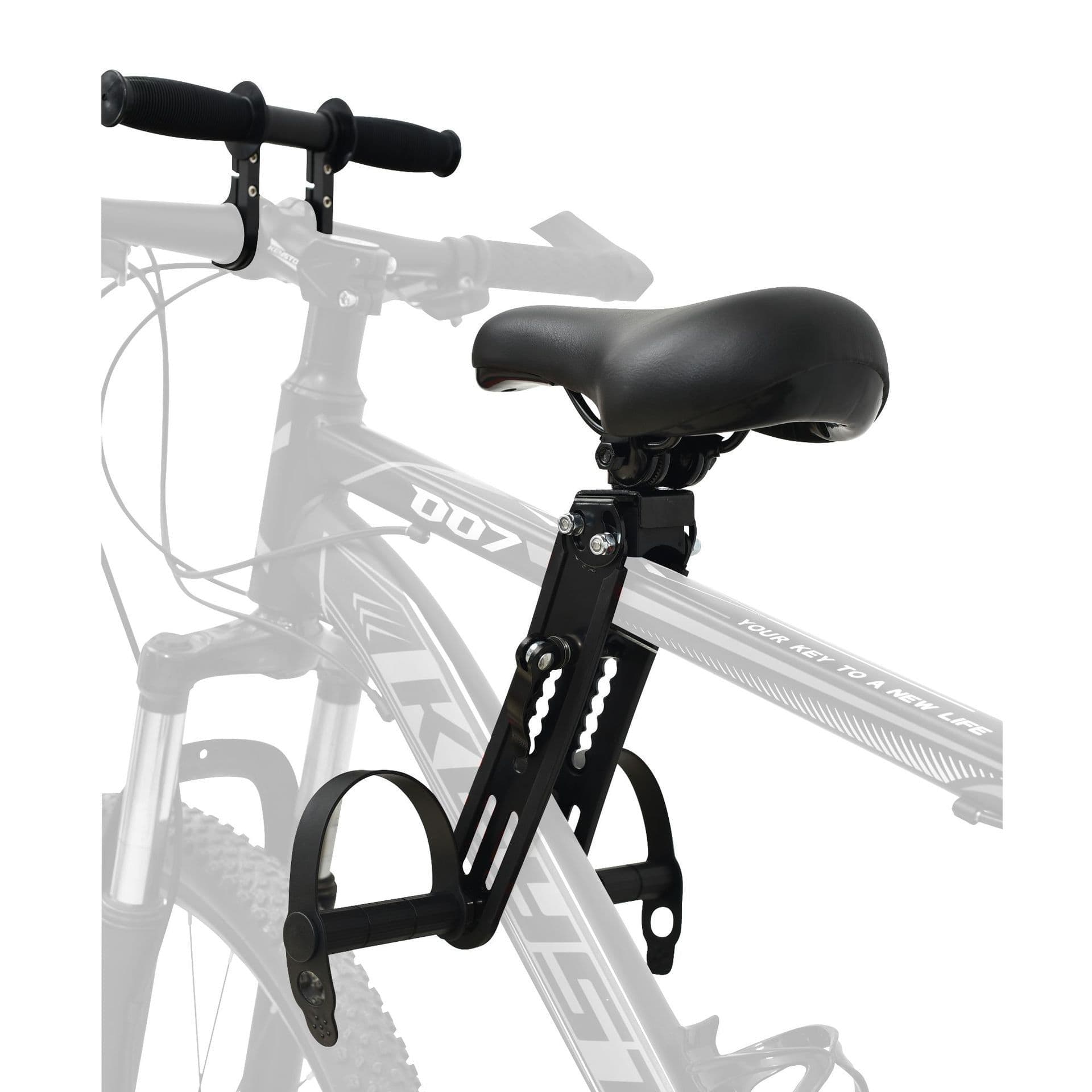 image-Amazon Kids Mountain Bike Front Seat with Quick Release