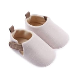 image-Baby Toddler Linen Retro Shoes Non-Slip 24-48 Months Light Grey