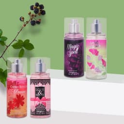 image-Floral Perfume Set for Women & Men 88ml 5 Bottles