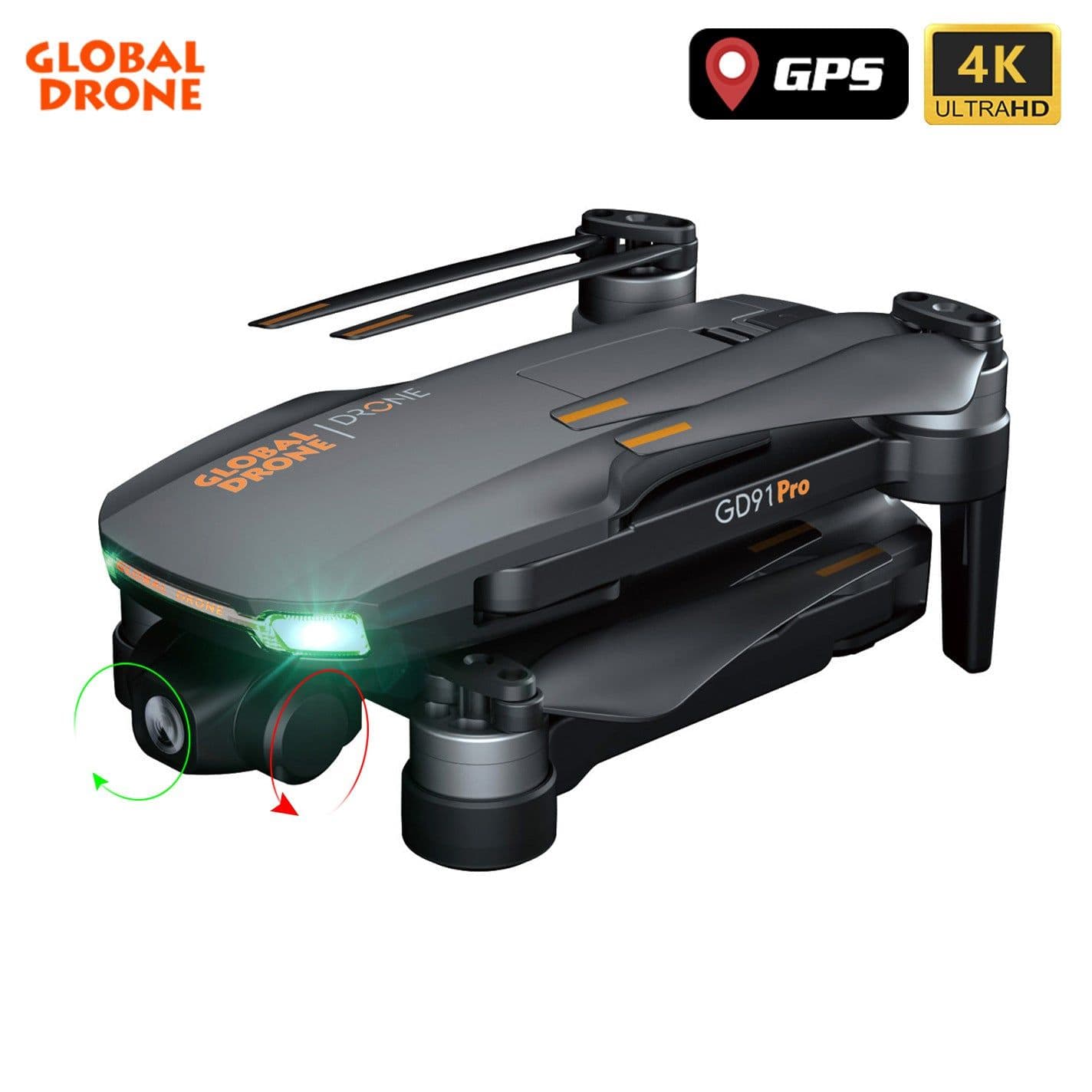 image-Global Drone GD91 Pro GPS 4K Camera Drone with Brushless Motor