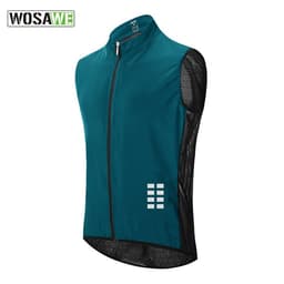 image-WOSAWE Cycling Vest Sleeveless Waterproof Breathable Top
