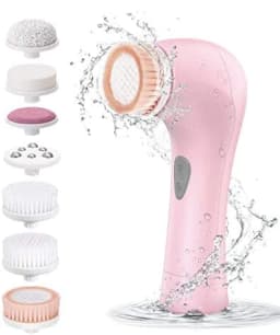 image-Le Haas 8-in-1 Electric Facial Cleansing Massage Device Model 7042