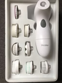 image-Le Haas 8-in-1 Electric Facial Cleansing Massage Device Model 7042