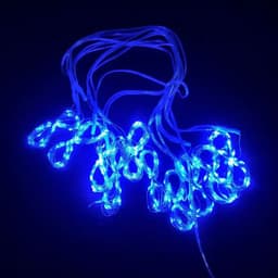 image-LED Curtain String Lights USB Battery Powered with Remote Control