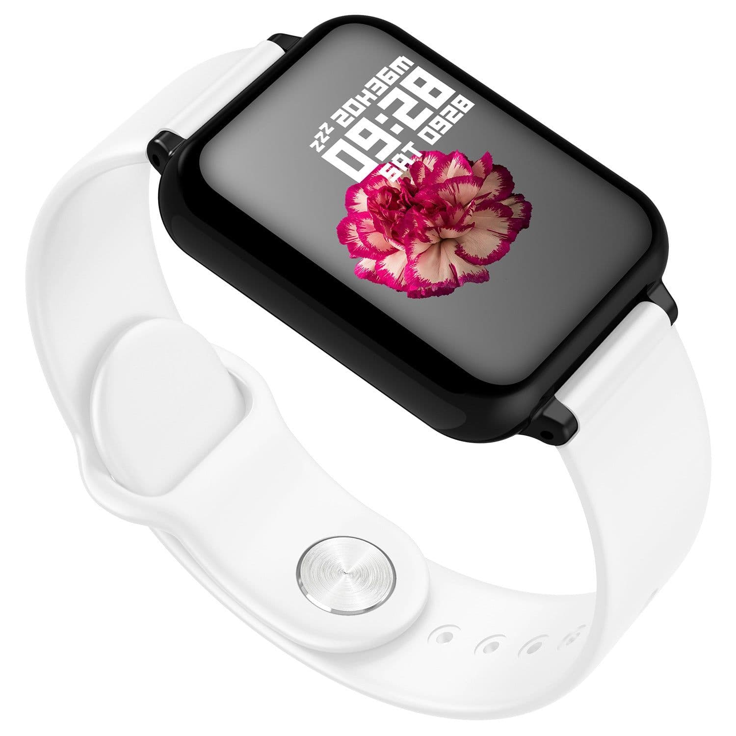 image-B57 Smart Watch 1.3" IPS Heart Rate Blood Oxygen Monitor