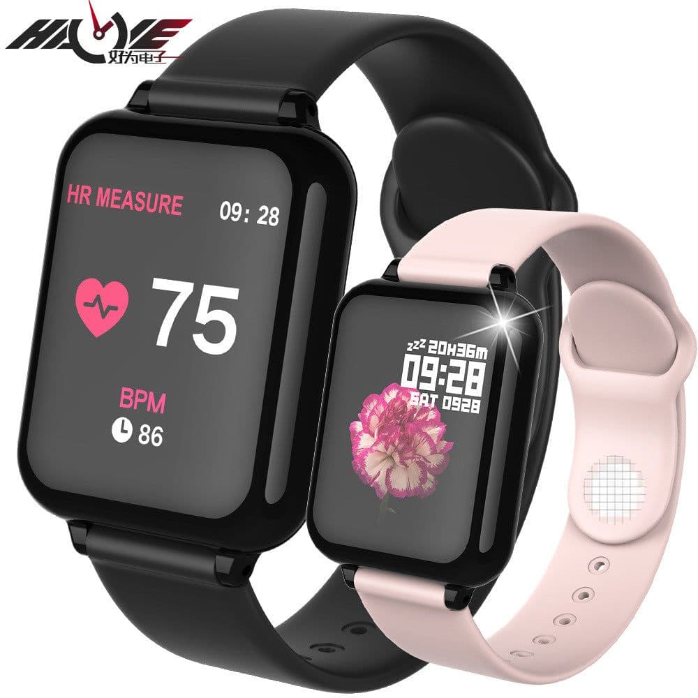 image-B57 Smart Watch 1.3" IPS Heart Rate Blood Oxygen Monitor