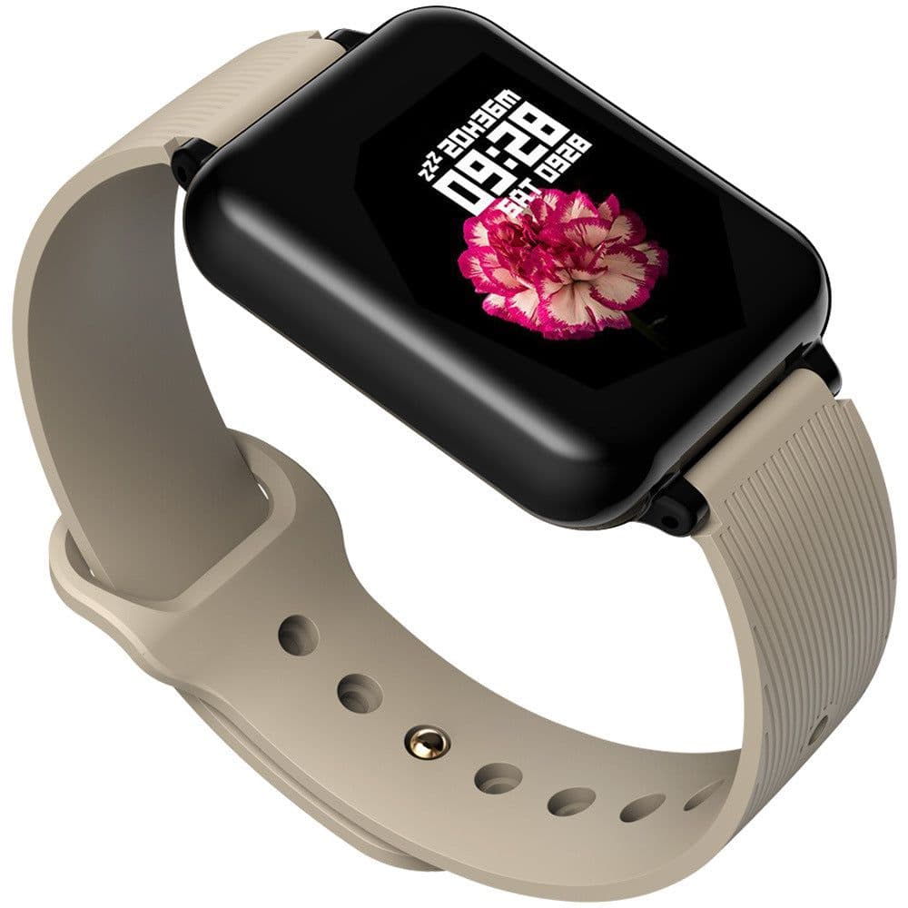 image-B57 Smart Watch 1.3" IPS Heart Rate Blood Oxygen Monitor