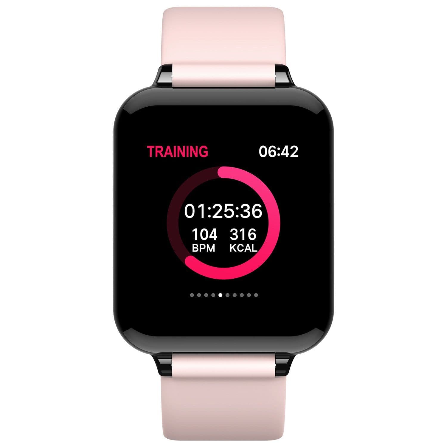 image-B57 Smart Watch 1.3" IPS Heart Rate Blood Oxygen Monitor