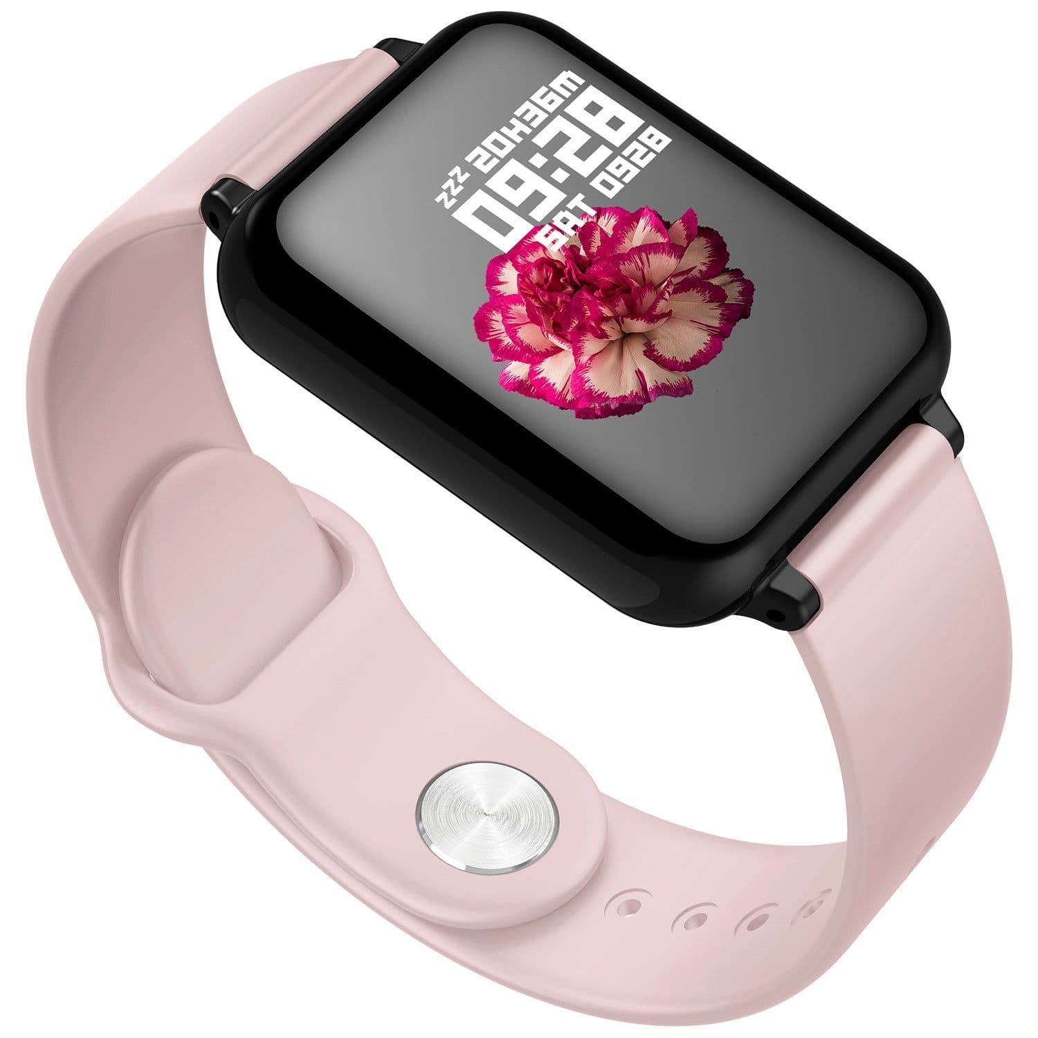 image-B57 Smart Watch 1.3" IPS Heart Rate Blood Oxygen Monitor