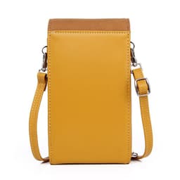 image-Women's PU Leather Crossbody Phone Wallet with Card Slots