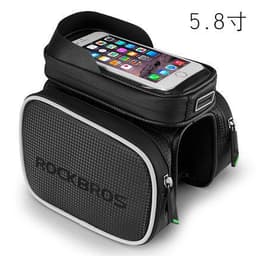 image-ROCKBROS Bicycle Top Tube Bag 6.2" Touch Screen Phone Holder ZH009