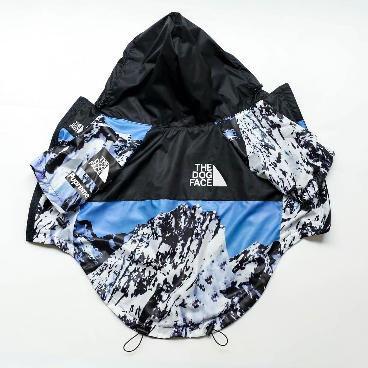 image-Pet Dog Raincoat Jacket, Waterproof Windproof Polyester Coat