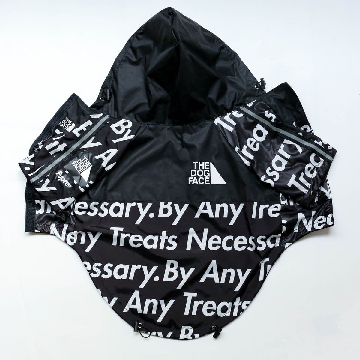 image-Pet Dog Raincoat Jacket, Waterproof Windproof Polyester Coat