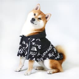 image-Pet Dog Raincoat Jacket, Waterproof Windproof Polyester Coat