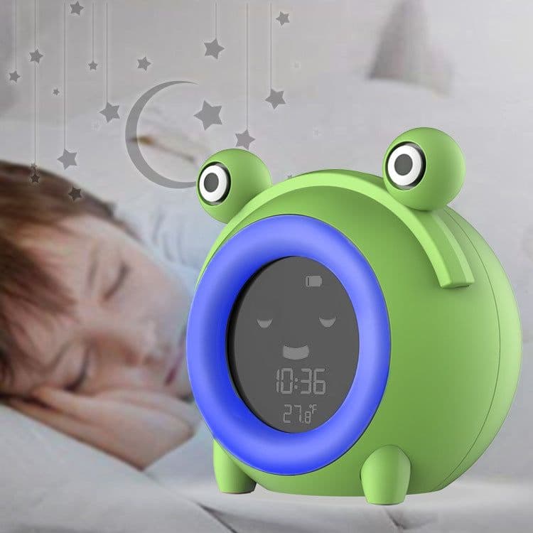 image-Creative Cartoon LCD Alarm Clock with Night Light
