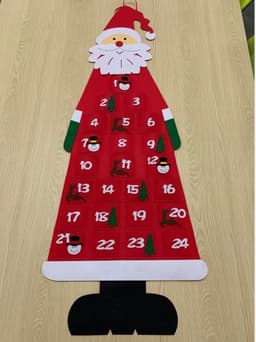 image-Felt Christmas Tree - Custom Cartoon Design Christmas Decoration