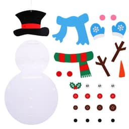 image-Felt Christmas Tree - Custom Cartoon Design Christmas Decoration