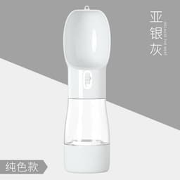 image-Pet Food and Water Cup Dog Hanging Bowl Portable Dispenser