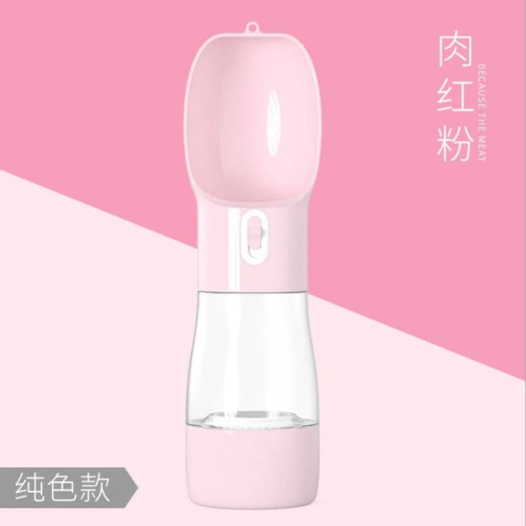 image-Pet Food and Water Cup Dog Hanging Bowl Portable Dispenser