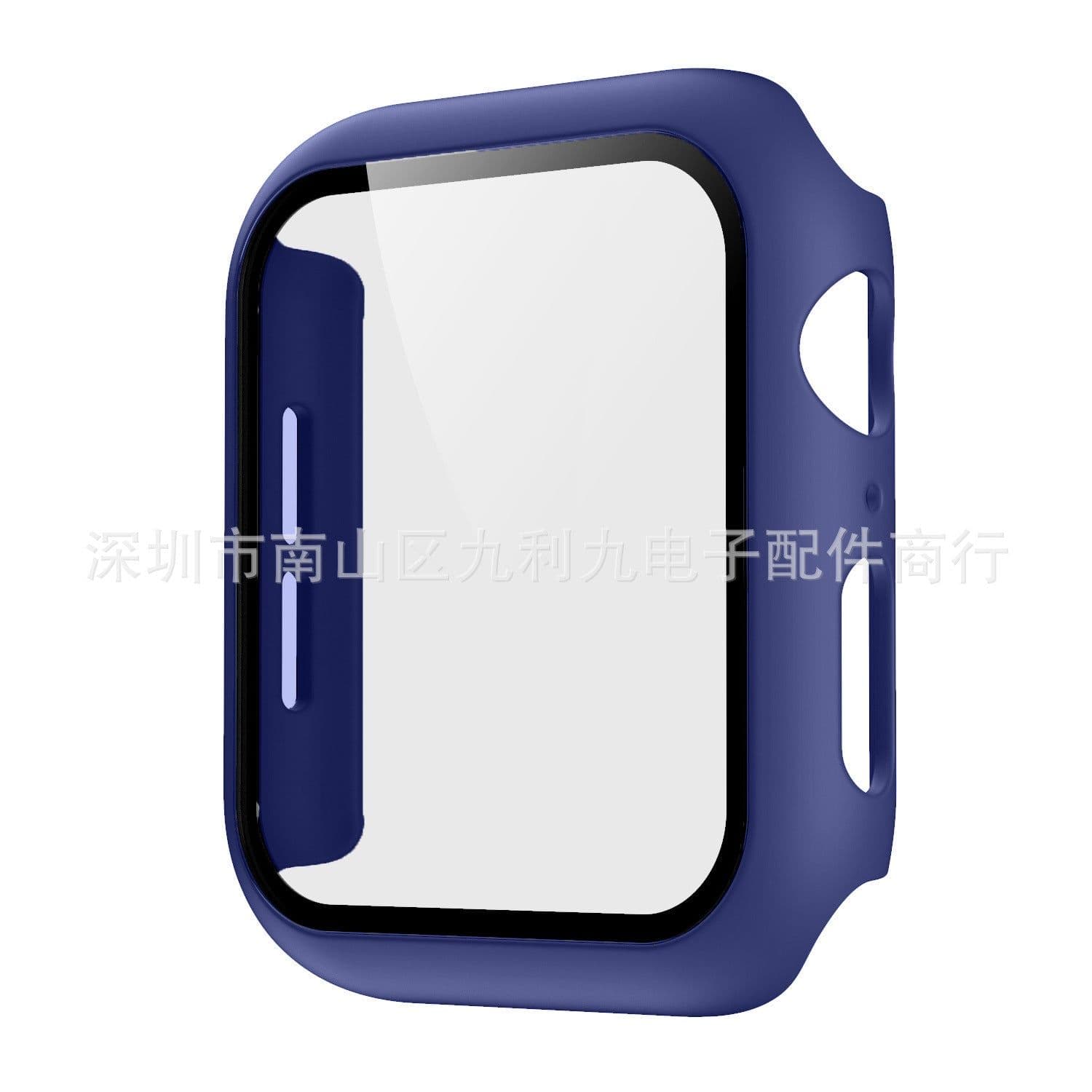 image-Apple Watch Case with Screen Protector 42mm Series 1-6 PC Clear