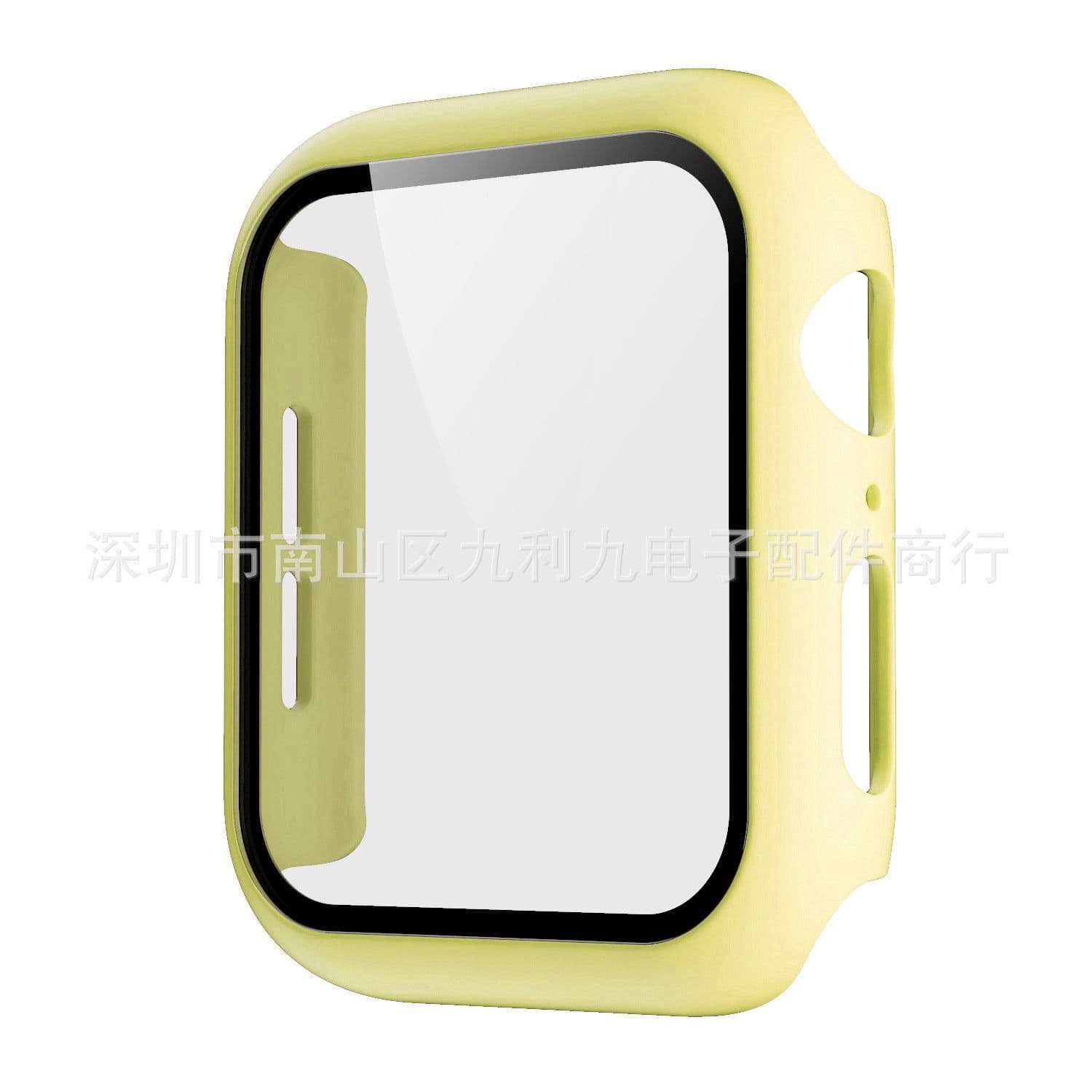 image-Apple Watch Case with Screen Protector 42mm Series 1-6 PC Clear