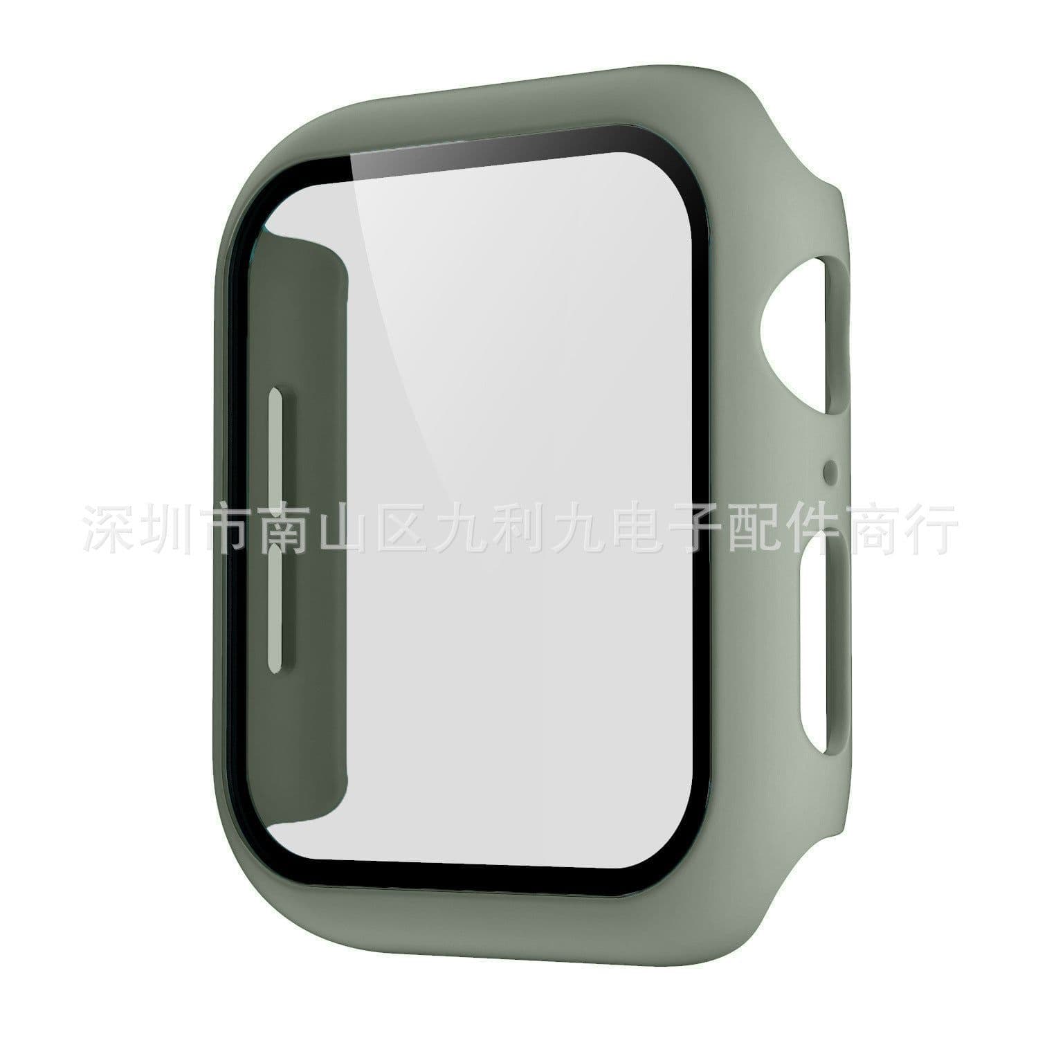 image-Apple Watch Case with Screen Protector 42mm Series 1-6 PC Clear