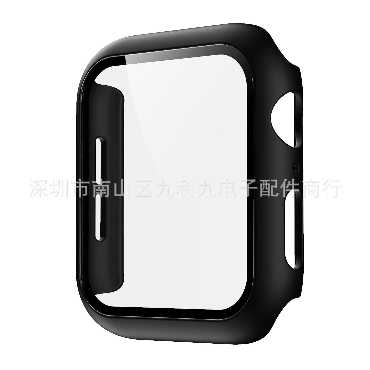 image-Apple Watch Case with Screen Protector 42mm Series 1-6 PC Clear