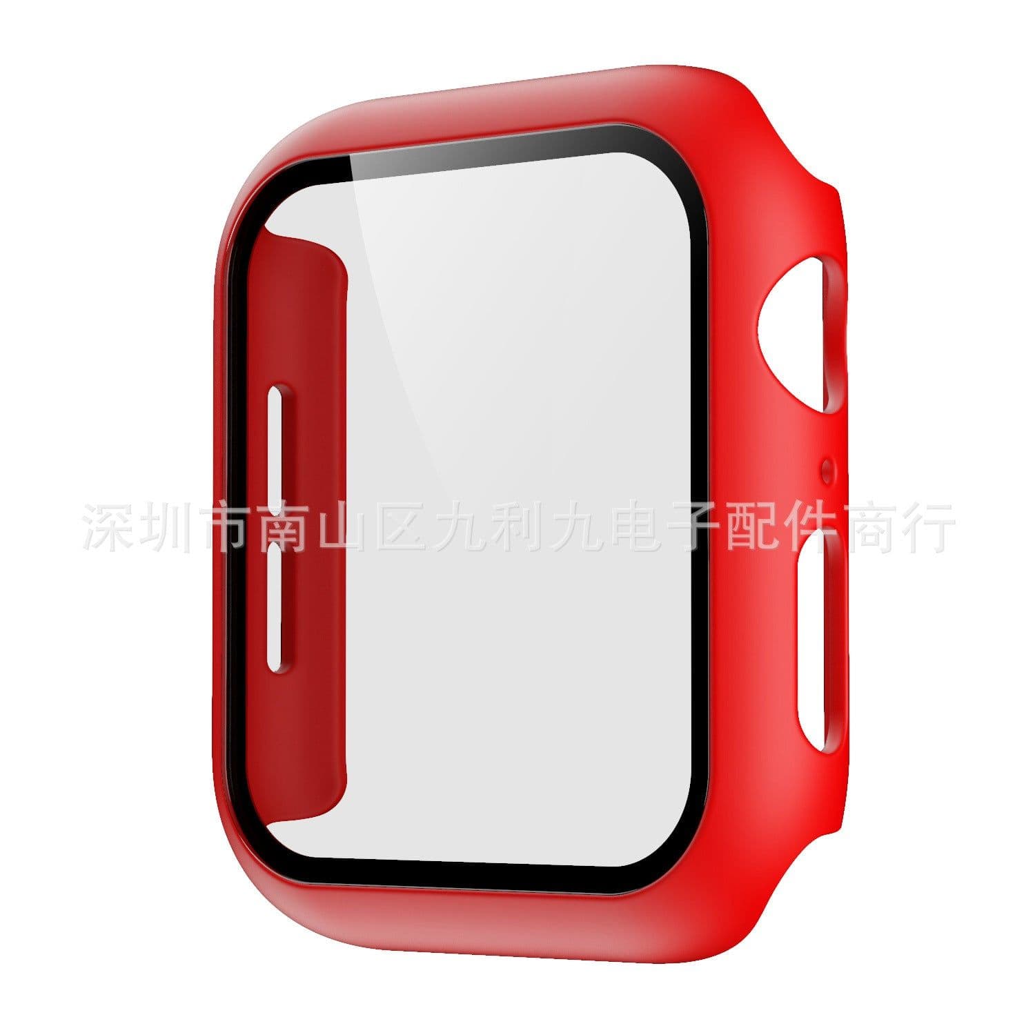 image-Apple Watch Case with Screen Protector 42mm Series 1-6 PC Clear