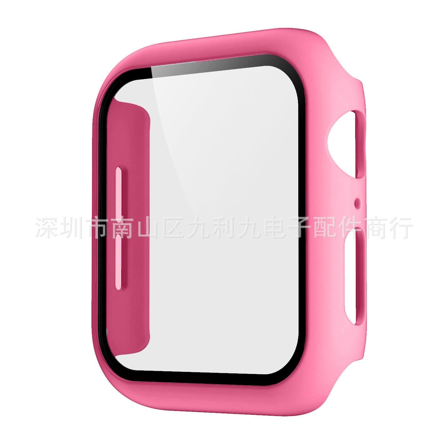 image-Apple Watch Case with Screen Protector 42mm Series 1-6 PC Clear