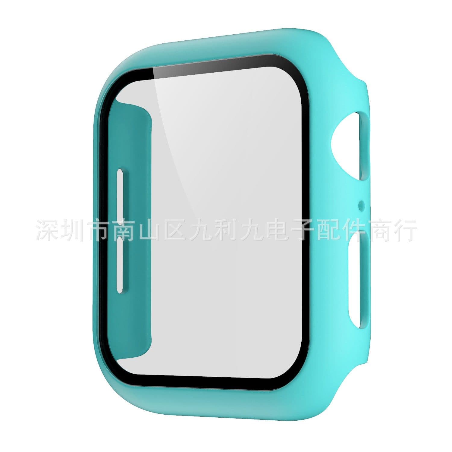 image-Apple Watch Case with Screen Protector 42mm Series 1-6 PC Clear