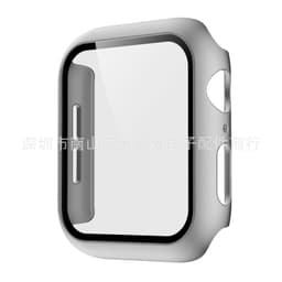 image-Apple Watch Case with Screen Protector 42mm Series 1-6 PC Clear