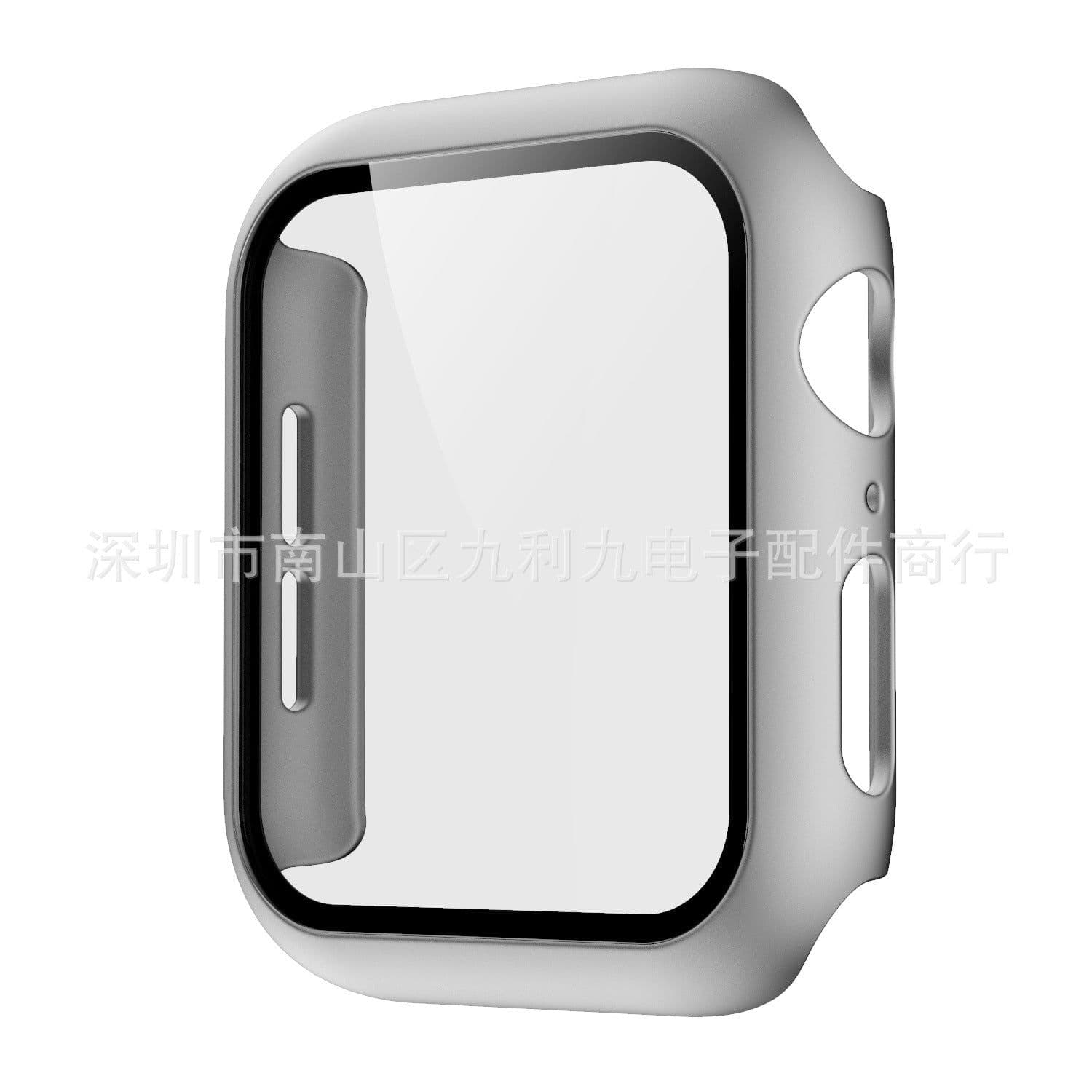 image-Apple Watch Case with Screen Protector 42mm Series 1-6 PC Clear