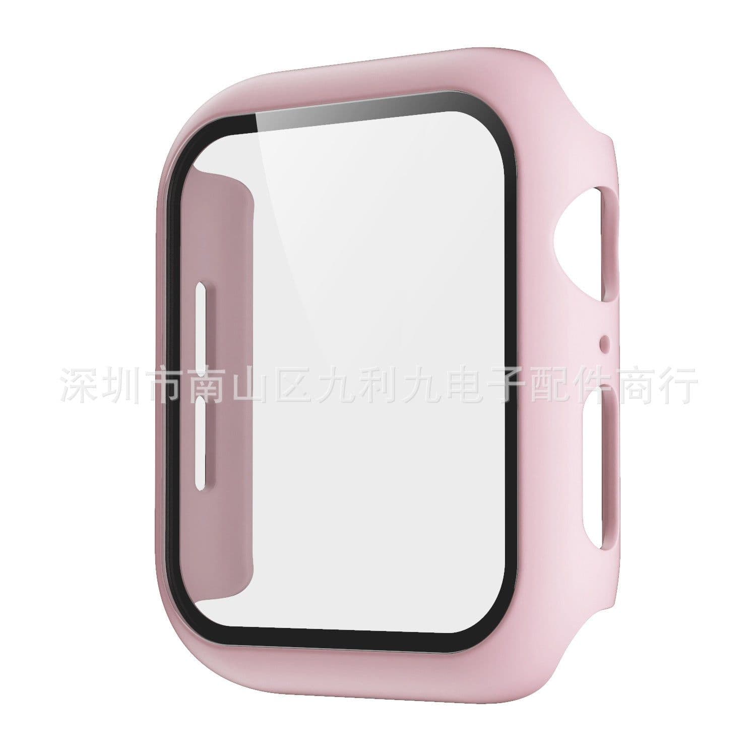 image-Apple Watch Case with Screen Protector 42mm Series 1-6 PC Clear