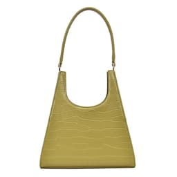 image-Women's PU Leather Stone Pattern Tote Shoulder Bag