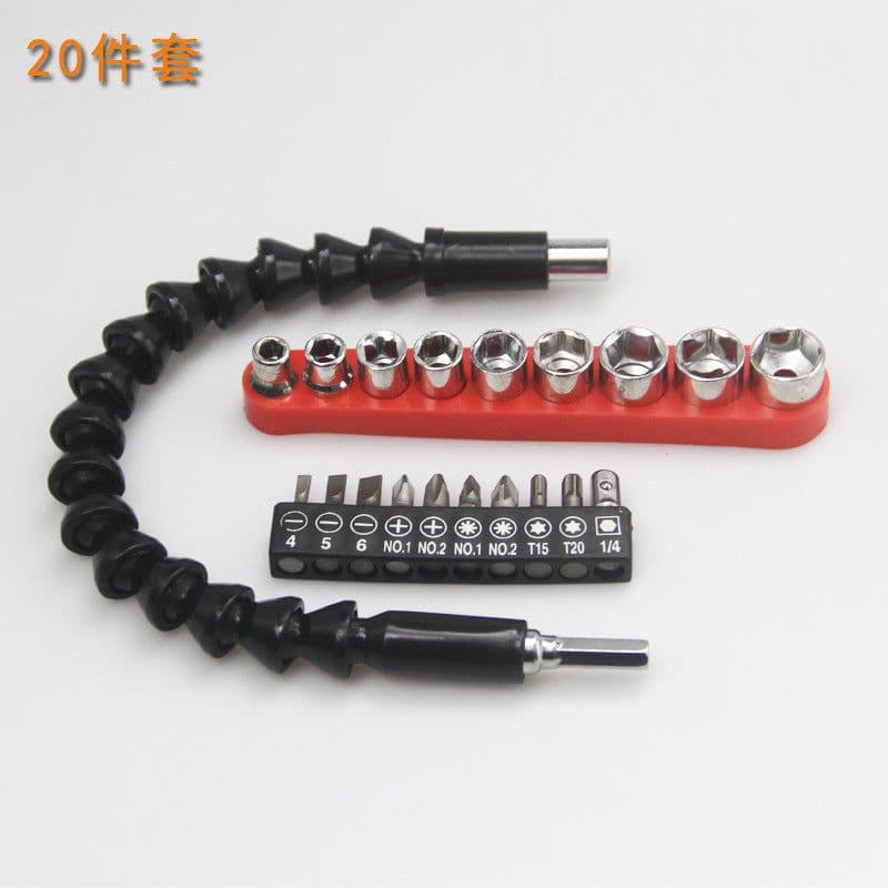 image-Electric Drill Bit Set 10-Piece Magnetic Hexagon Multi-Function