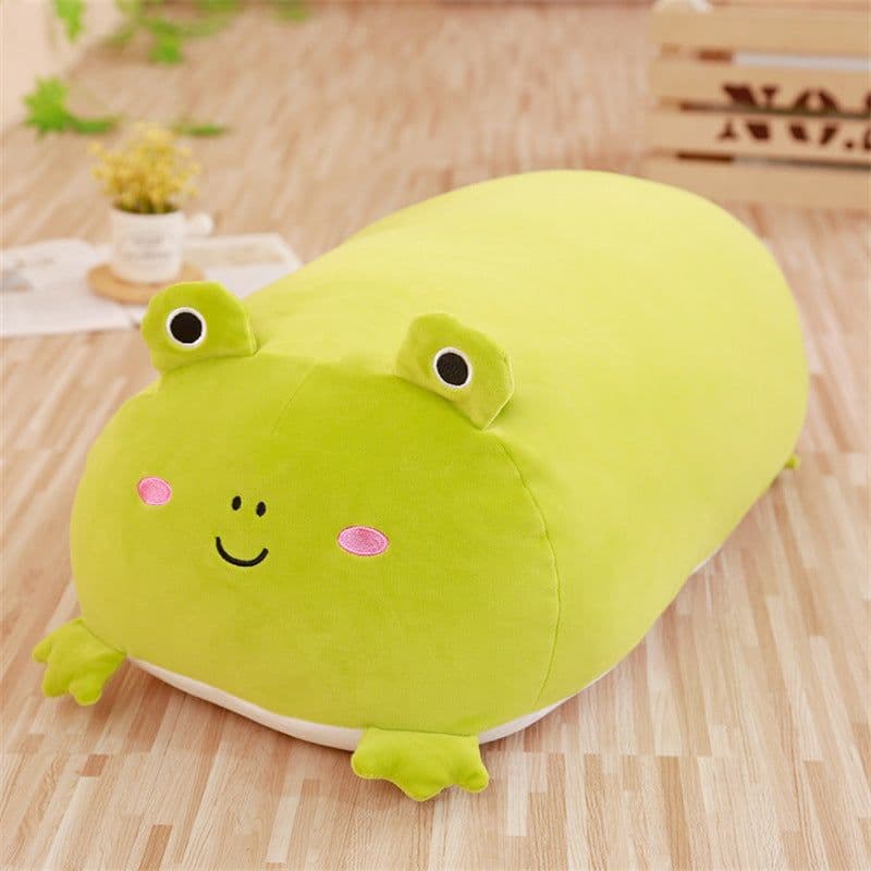 image-Down Cotton Plush Pillow Penguin Cat Shiba Inu Cartoon Toy 90cm