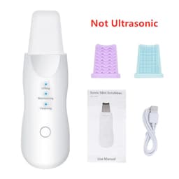 image-Vibrating Facial Skin Scrubber Blackhead Remover Peeling Tool