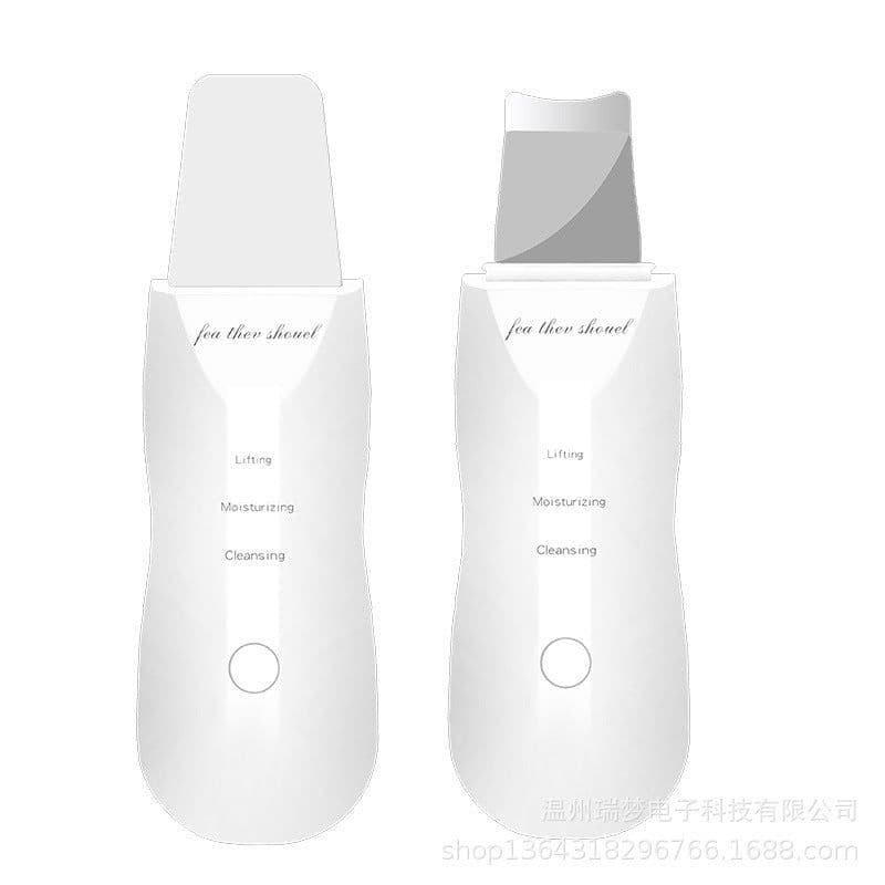 image-Vibrating Facial Skin Scrubber Blackhead Remover Peeling Tool