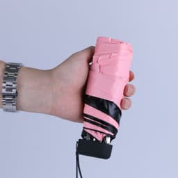 image-Five-Fold Mini Pocket Umbrella UV Protection Compact Folding