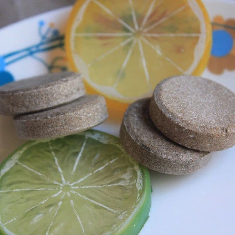 image-Dried Ginger Wormwood Foot Soak Effervescent Tablets 10 Pack