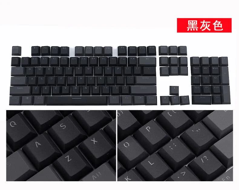 image-E element Z77 104-Key PBT Rainbow Keycap Mechanical Keyboard