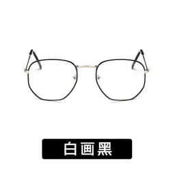 image-Women's Square Frame Metal Sunglasses UV400 Retro Driving Eyewear