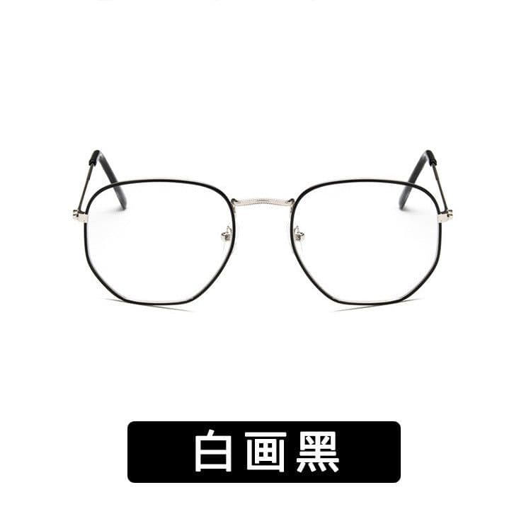 image-Women's Square Frame Metal Sunglasses UV400 Retro Driving Eyewear