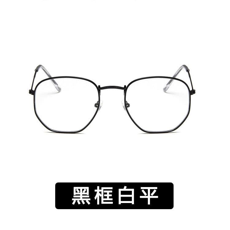image-Women's Square Frame Metal Sunglasses UV400 Retro Driving Eyewear