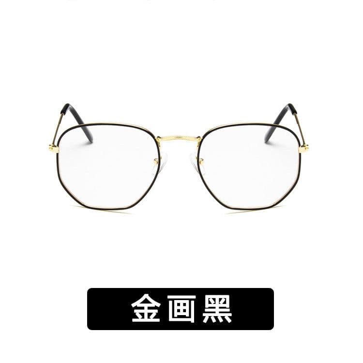 image-Women's Square Frame Metal Sunglasses UV400 Retro Driving Eyewear
