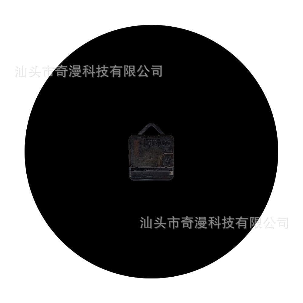 image-Mathematical Symbol Wall Clock Acrylic Round Decorative Clock