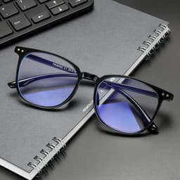image-TR90 Unisex Anti-Blue Light Glasses Frame Model 30052 Retro Style